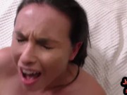 POV MILF talks dirty while pussydrilled 13/16