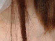 変態 美少女 ななみちゃん💕女子校生の美脚💕パイパン💕素人 日本人の自画撮りです💕 10/16