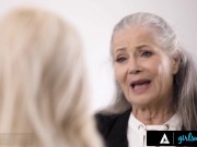 Sad Blonde Bangs A Hot Redhead 3/16