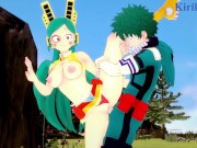 Tomoko Shiretoko (Ragdoll) and Izuku Midoriya have intense sex outdoors. - My Hero Academia Hentai 1/16