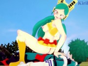 Tomoko Shiretoko (Ragdoll) and Izuku Midoriya have intense sex outdoors. - My Hero Academia Hentai 14/16