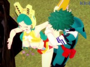 Tomoko Shiretoko (Ragdoll) and Izuku Midoriya have intense sex outdoors. - My Hero Academia Hentai 4/16