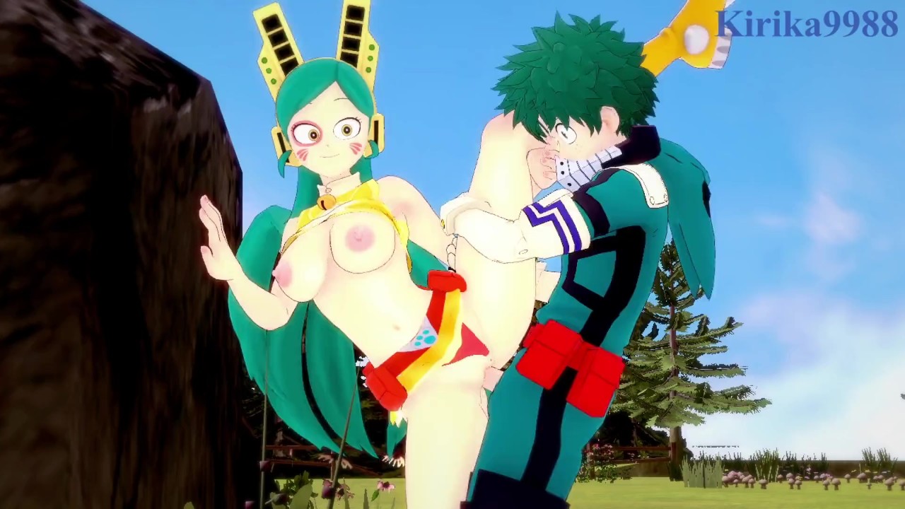 Tomoko Shiretoko (Ragdoll) and Izuku Midoriya have intense sex outdoors. - My Hero Academia Hentai - Бесплатное секс видео - RedTube