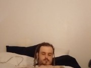 Jerking off with oil