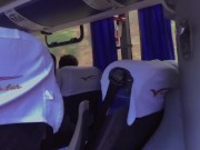 Batendo uma siririca no ônibus da viagem 12/16
