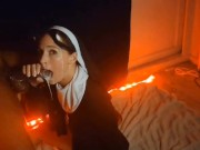 DICK KEEPS THROBBING AND SPURTING🥛 AS HORNY GIRL MILKS CUM 🥛CONTINUOUSLY FROM BALLS 4/16