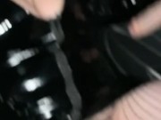 Slutty wife plays with me whilst waiting for doggers 13/16