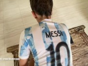 Vero Buffone Argentina apoyando a la selección 12/16