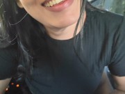 blowjob in the moving car. she couldn't wait 1/16