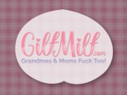 It seems this horny mature Larissa W doesn't care to get caught in the act by this guy's big hard dick. 1/16