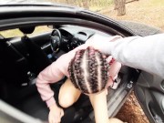 Teen girl stuck in car window and was fucked many orgasm 16/16
