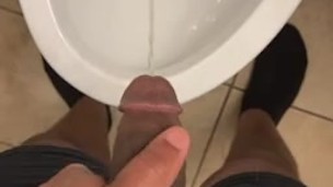 Pissing with a semi