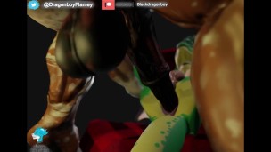 Dragonboy and Big Horse boy - Furry animation gay full