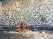 girl Vasya Sylvia swims in the jacuzzi and masturbates 11/16