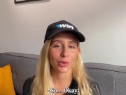 Tory Sweety was tied up until she revealed her secret. Hard fuck to orgasm, huge cumshot 3/16