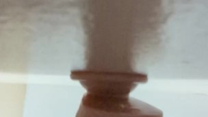 Stud bounces ass off thrusting dildo