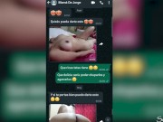 La mama cachonda de mi mejor amigo me invita a follar por WhatsApp 11/16