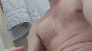 Jacking it in the shower