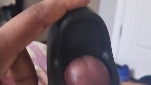 Dick vibration made me cum
