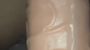 Give A Sloppy Blowjob To MY Dildo