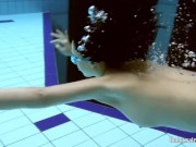 Brunette teen shows her nude body to you 8/16