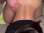 Petite girl loves to get her ass filled balls deep 6/16