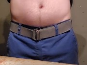 Having a wank and smoke outside 2/16