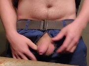 Having a wank and smoke outside 3/16