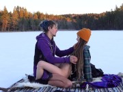 Sex on a frozen lake - RosenlundX - HD 9/16