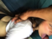 Getting a wet blowjob after a walk in the park -DickForJuicy-❤ 15/16