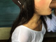 Getting a wet blowjob after a walk in the park -DickForJuicy-❤ 9/16