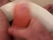 Masturbating with my toy