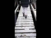 Love to flash my pink pussy in public and get fingered it turns me on 16/16