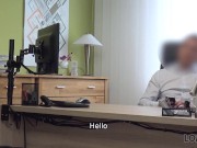 LOAN4K. Blonde does it with obligee because sex is her way to money 2/16