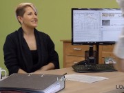 LOAN4K. Blonde does it with obligee because sex is her way to money 6/16