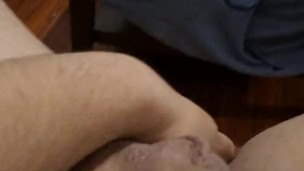 Papicock stroking his delicious dick