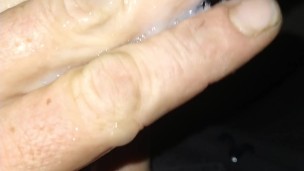 Playing with cum short