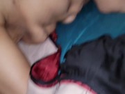 BBW VampWolfBanger socks Dougie's Cock then gets fucked Doggy style 12/16