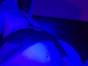 Riding my glowing goblin dildo 16/16