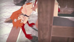 Itsuka Kendo rides a lucky guy on Christmas - My Hero Academia Hentai