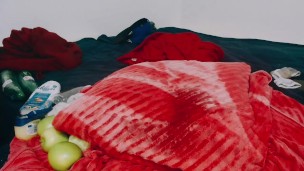 Apple In a filthy sock BREAKS my ass, massive Prolapse, Huge Rosebud Play