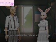 Haru's secret life Chapter #1 sexy furry bunny [Full Gallery hentai game] Beastars 13/16