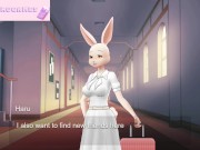 Haru's secret life Chapter #1 sexy furry bunny [Full Gallery hentai game] Beastars 2/16
