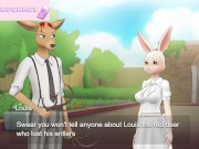 Haru's secret life Chapter #1 sexy furry bunny [Full Gallery hentai game] Beastars 4/16