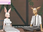 Haru's secret life Chapter #1 sexy furry bunny [Full Gallery hentai game] Beastars 7/16