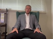 Boss Daddy JOI huge cum shoot