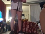 Walked in and caught girl popping balloons with cigarettes filming herself 11/16