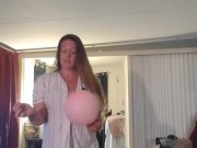 Walked in and caught girl popping balloons with cigarettes filming herself 6/16