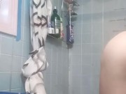 Playing in my washroom