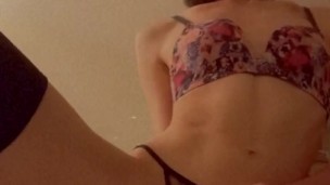 Femboy explodes while fucking her ass